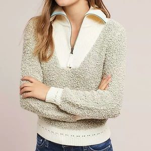 ANTHROPOLOGIE NEW MOTH KIRUNA CROPPED PULLOVER M